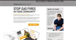Desktop Screenshot of organizers.stopgasfires.org